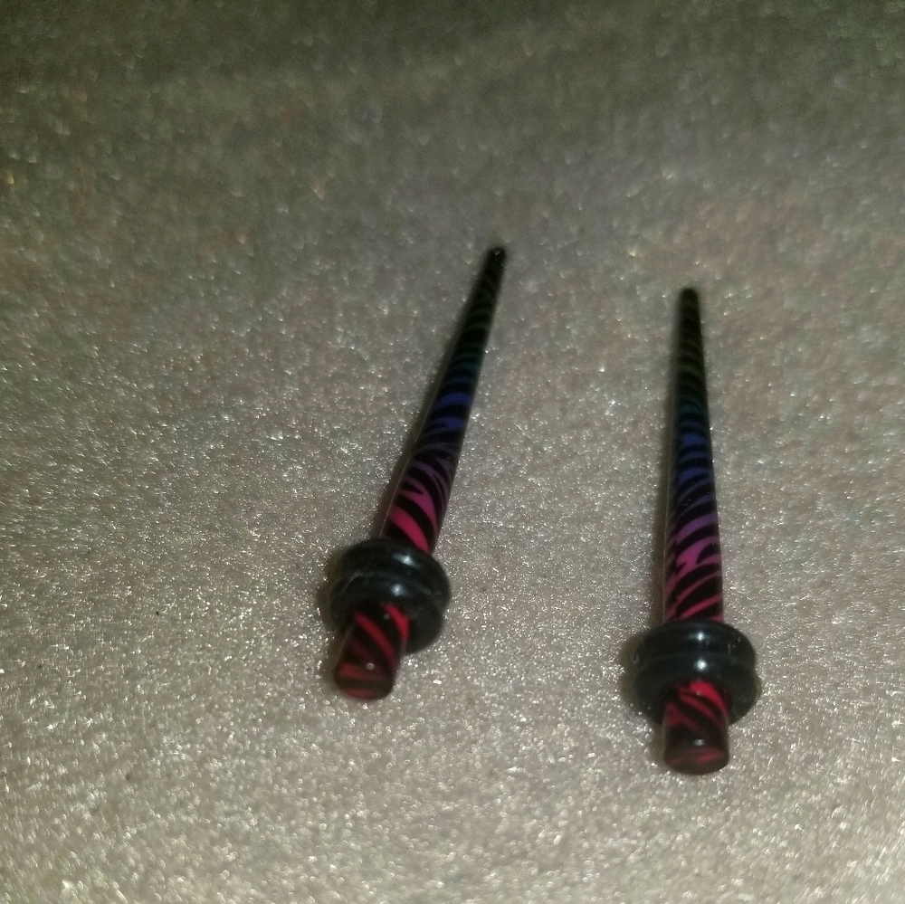 Gauge earrings
